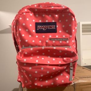 Jansport Coral/Gray backpack